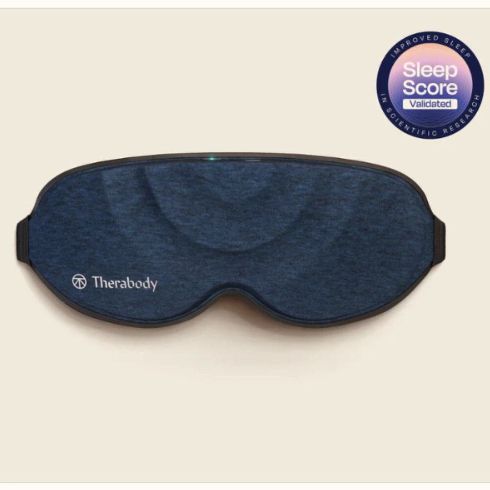 Therabody Sleep Mask in Dark Blue